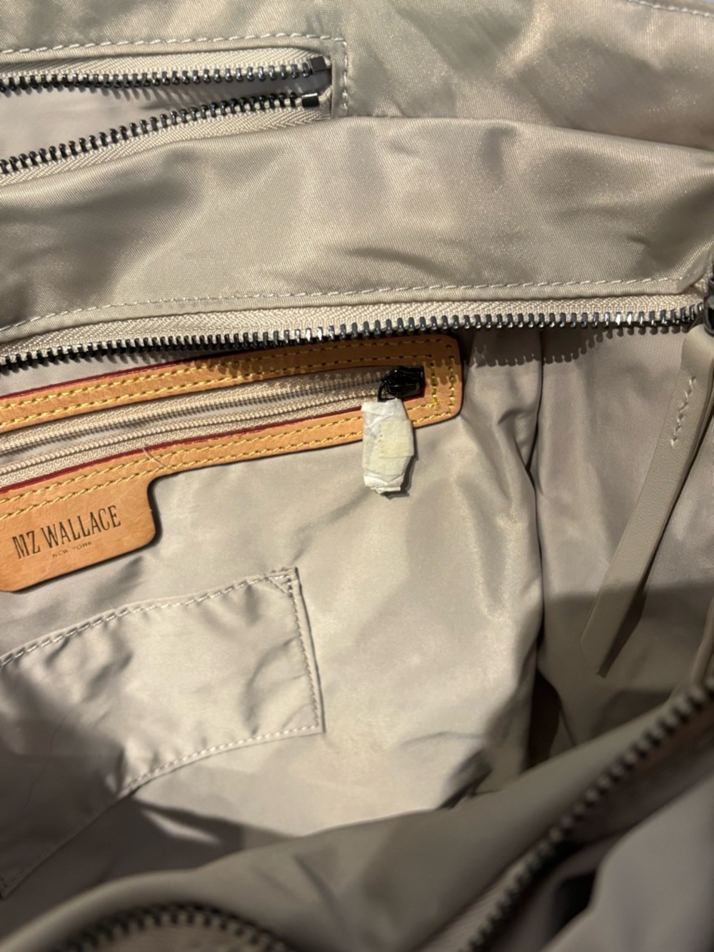 NEW MZ Wallace Bowery Quatro Water Resistant Nylon Tote in Atmosphere - Picture 7 of 8